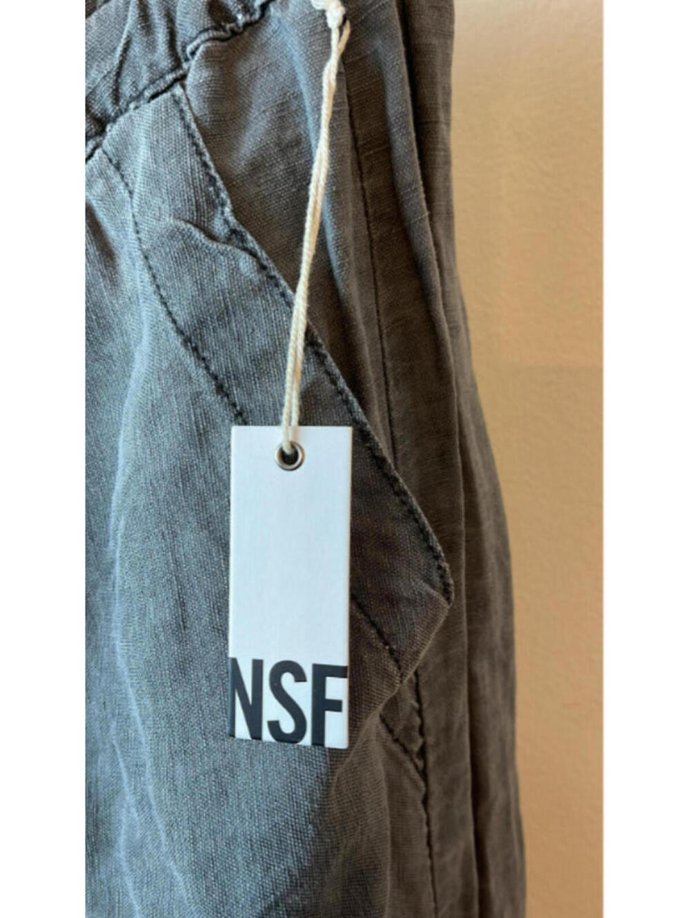 NSF Shailey PaperBag Waist Pant, $345, NWT, Size Medium, #105 - Picture 4 of 6